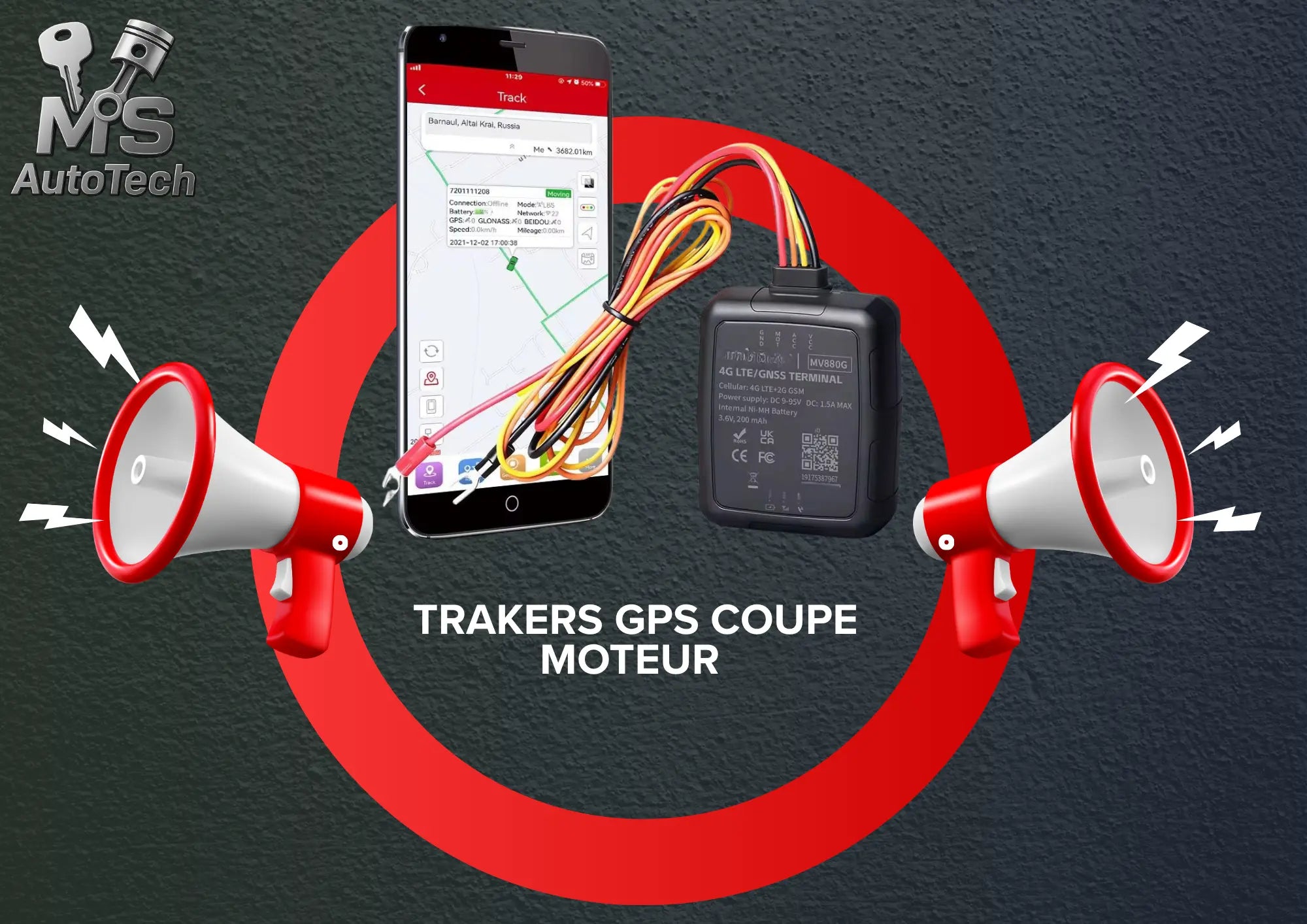 Installation de Système de Sécurité Voiture – Tracker GPS et Coupe-Moteur